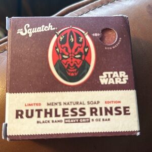 Limited Edition. 'Ruthless Rinse' Black Sands. Star Wars. Dr Swuatch